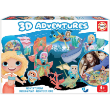 tündérhal birodalom 3D puzzle 63 darabos készlet puzzle, kirakós