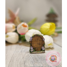  Tündérkert ajtó lila 4x1,5x4,8 cm dekorációs kellék