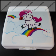 Tupperware uzsonnás doboz, Nagy, Lovacska (14x12,5x5 cm) babaétkészlet