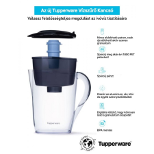  Tupperware Vízszűrő Kancsó (2,6 liter) - granulátum nélkül! konyhai eszköz