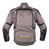 Túramotoros dzseki W-TEC Smackton szürke-narancssárga 4XL
