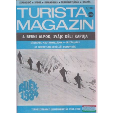  Turista magazin 1984. folyóirat, magazin
