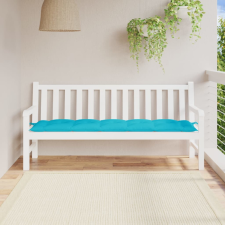 türkiz oxford szövet kerti padpárna 180 x 50 x 7 cm kerti bútor