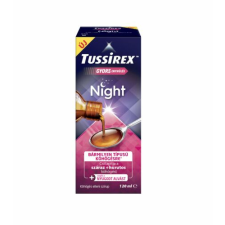  Tussirex Night köhögés elleni szirup 120ml gyógyhatású készítmény