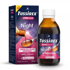 TUSSIREX NIGHT SZIRUP KÖHÖGÉSRE 120ML vitamin és táplálékkiegészítő