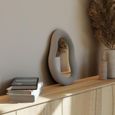 TUTI AG Dekoratív tükör - Wabi Sabi Eclipse - Betonszürke bútor