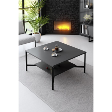 TUTI AG Dohányzóasztal Black Line - Anthracite, Black bútor