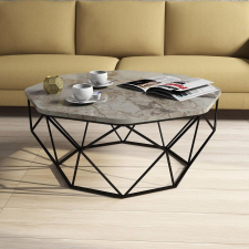 TUTI AG Dohányzóasztal Diamond - White Marble bútor