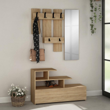 TUTI AG Előszobafal Vesty - Oak, Oak bútor