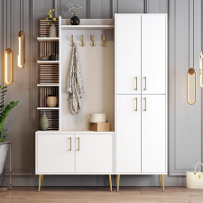 TUTI AG Előszobafal Viyana Da - White, Gold bútor