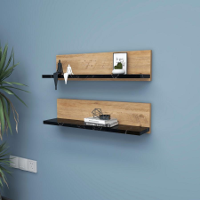 TUTI AG Fali polc Shelf - Fekete bútor