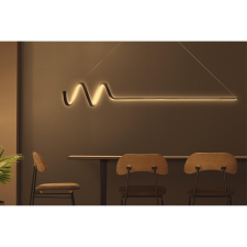 TUTI AG Függőlámpa, Waterwave - Fekete Body, Sárga Light világítás