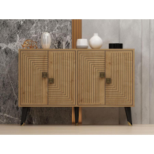 TUTI AG Konzolasztal Ahart - Sapphire Oak, Arany bútor