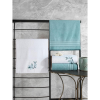 TUTI AG Törölköző Szett (4 db) Hamam Setı Colorful - Mint, Fehér