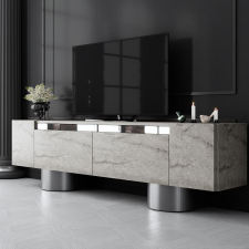 TUTI AG TV szekrény Bohem - Travertine, Silver bútor
