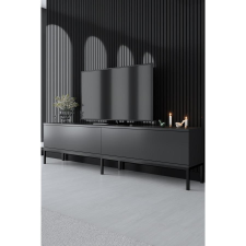 TUTI AG TV szekrény Lord - Anthracite, Black bútor