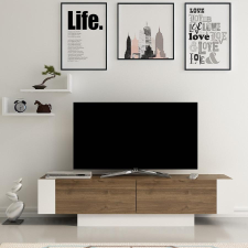 TUTI AG TV szekrény Matera - Walnut, White bútor