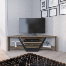 TUTI AG TV szekrény Sares - Walnut, Black bútor