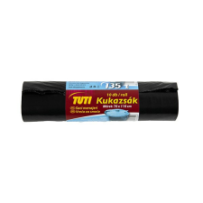Tuti Szemeteszsák TUTI Extra 135L köthető füles 10 db/tekercs tisztító- és takarítószer, higiénia