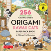 Tuttle Publishing Origami Kawaii Cats Paper Pack Book | Setsu Broderick
