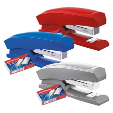  Tűzőgép ErichKrause Elegance No.10 20 lap vegyes színek + tűzőkapocs bliszteres tűzőgép