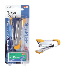 Tűzőgép Max HD-10K No.10 20 lap + tűzőkapocs bliszterben sárga tűzőgép