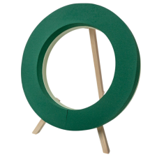  Tűzőhab karika vizes fa talppal D47cm dekorációs kellék