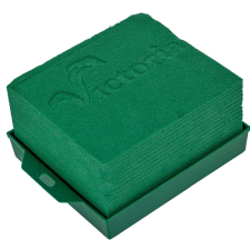  Tűzőhab porta mini zöld 12x11x7cm dekorációs kellék