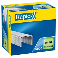  Tűzőkapocs, 24/6, RAPID "Standard" gemkapocs, tűzőkapocs
