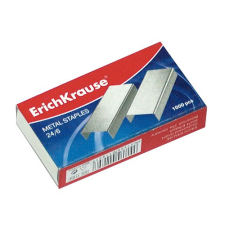  Tűzőkapocs ErichKrause 24/6 1000 db/doboz gemkapocs, tűzőkapocs