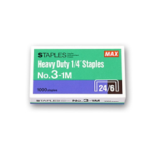  Tűzőkapocs Max No.3 -1M 24/6 1000 db/doboz gemkapocs, tűzőkapocs