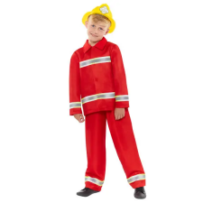 Tűzoltó Rescue Hero jelmez 6-8 év jelmez
