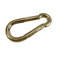  Tűzoltókarabiner 12x140mm horganyzott barkácsolás, csiszolás, rögzítés