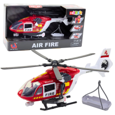  Tűzoltósági helikopter fényekkel és hangokkal 1:14 helikopter és repülő