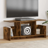  TV állvány Füstölt tölgy 102 x 35 x 45 cm Faanyag