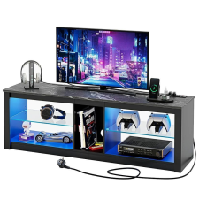 TV állvány LED díszvilágítással tv állvány és fali konzol