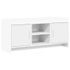  TV szekrény 102 x 33 x 47 cm Fehér Szerelt Fa