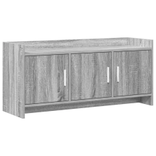  TV szekrény 102 x 33 x 47 cm Szürke Sonoma Szerelt Fa bútor