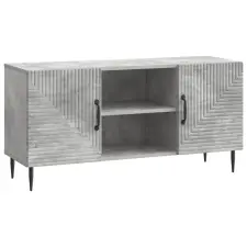  TV szekrény Betonszürke 102 x 34,5 x 50 cm Szerelt Fa bútor