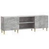  TV szekrény Betonszürke 150 x 31 x 50 cm Szerelt Fa
