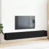  TV szekrény garnitúra 3 pcs Fekete tölgy 80 x 30 x 30 cm