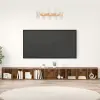  TV szekrény garnitúra 3 pcs Öreg fa 37 x 35 x 107 cm Faanyag