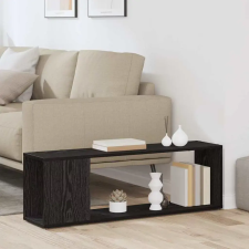  TV szekrény garnitúra Fekete 100 x 24 x 63 cm Faanyag bútor