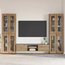  TV szekrény garnitúra FLORIN 3 pcs Artisan tölgy Faanyag bútor