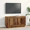  TV szekrény Régi fa 80 x 35 x 45 cm Faanyag