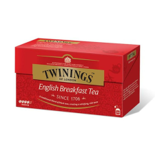TWININGS Fekete tea, 25x2 g, TWININGS "English Breakfast" tea