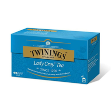 TWININGS Fekete tea. 25x2 g, TWININGS "Lady grey" tea