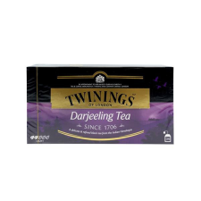 TWININGS Fekete tea, 25x2 g, TWININGS &quot;Darjeeling&quot; tea