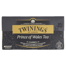 TWININGS Fekete tea, 25x2 g, twinings &quot;prince of wales&quot; 101217 gyógytea