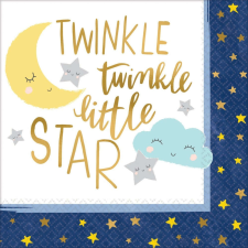 Twinkle, little star szalvéta 16 db-os 33*33 cm mintás szalvéta